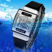 Swim 50m Waterproof Watch Led Children's Watch llluminate Kids Wrist Watches Fashion Boy Girl Watch School Studen Clock Kid Date