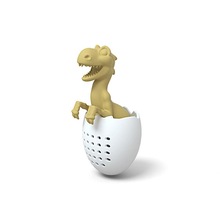 Tea Bag Silicone Leaf Herbal Spice Filter Baby Dinosaur Shape Tea Infuser Strainers Reusable Loose Filter