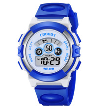 Teen Girls Watches Kids Colorful Flash Lights Waterproof Digital Watch LED Baby Silicone Wrist Watch For Boys Sport Woman Clock