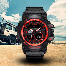 Top Brand AIDIS Men's Watch Waterproof Multi-function Sports Military Watches LED Digital Electronic Watch Quartz Watches Clock