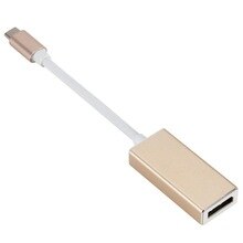 USB-C to DisplayPort Adapter USB 3.1 Type C to DP Adapter Converter Support 4K 1080P for Macbook