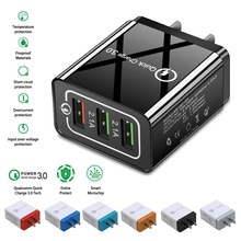 USB Fast Quick Charger Hub Wall Charger Power Adapter For iPhone Samsung Android