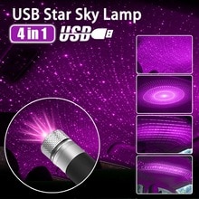 USB Mini LED Car Roof Lights Projector Wonderful For Home Car Starry Sky Meteor USB Light PC Computer Universal Waterproof Light