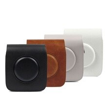 Vintage PU Leather Camera Bag Protective Carrying Case Cover Pouch with Shoulder Strap for SQUARE SQ 20/SQ10 Camera Accessories