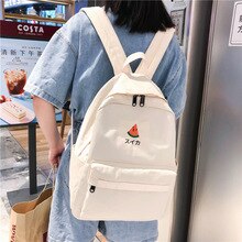 Waterproof Casual Women Backpack Purse Anti-theft Rucksack Kawaii Hairball Lightweight School Shoulder Bag for Teenagers Girls