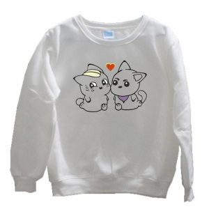 Women's Fashion Sweatshirt Long Sleeve Cartoon Graphics Print Casual Wear Women's Sweatshirt S-3XL