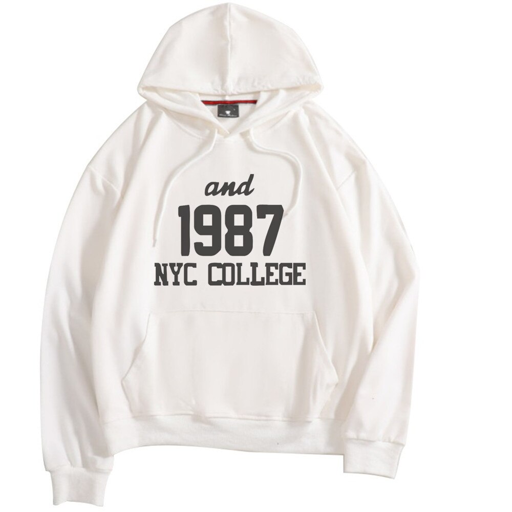 Women's Girl Kawaii Hoodie Japanese Harajuku Numeral / Letter Print Hoodie Unisex Punk Gothic College Style Cotton Thin Hoodie