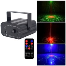 YSH dj light Laser Disco Lighting effect Mini Projector Light stobe led bar Party Lights Projector RGB Stage for Club ball part