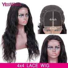 Yeswigs Lace Closure Wig Short Human Hair Wigs For Women 4x4 Closure Wig Indian Bodywave Wig Preplucked Swiss Lace