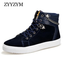 Botas Medium(b,m) Sewing 0-3cm Lace-up Ankle Rushed 2016 Winter High Style Man Shoes Fashion Top Keep Warm Cotton boots