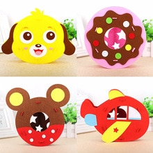 kindergarten lots arts crafts diy toys Puzzle lantern crafts kids educational for children's toys girl/boy christmas gift 18909