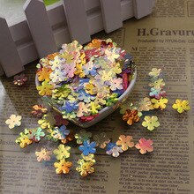 100p 13mm Loose Sequins Flower Shape Pvc Sequins Diy Dress Clothing Accessories Sewing Embellishment Clothing Craft Wholesale
