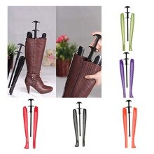 1pc 48cm Practical Rack Supporter Women Ladies Long Boot Shoe Stretcher Tree Shaper With Handle Automatic Home Tools