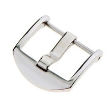 20mm 22mm Craft Durable Leather Stainless Steel Belt Buckle Men Accessories Polishing Buckle Pin Tools for Watch Strap Band