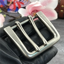 2PCS Alloy Double Buckle Belt Leather craft Garment Accessories 42MM Belt Buckles For Men Clip Double Buckle For Belt AK0010
