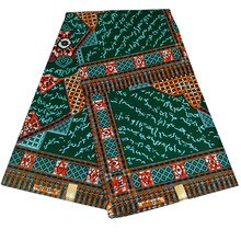 Ankara 6 Yards African Wax Print Fabric Real Wax Flower Printed Sewing Fabric Holland Z617