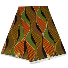 Ankara nederlands Wax Polyester fabric 2020 Africa Fabric for Autumn Clothes African Fabric 6 Yards one Piece Z630