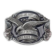 Belt DIY accessories Eagle/Vulture flag Pattern Belt Buckle Handmade homemade waistband Western cowboy rock style