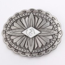 Belt DIY accessories Indian Indigenous Tribal  pattern belt buckle Western cowboy style Smooth belt buckle  Punk rock style