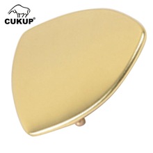 CUKUP New Brand Name Unique Design Geometric Triangle Pattern Solid Brass Buckle Metal 3.7-3.9cm Wide Belt Paties Buckles BRK046