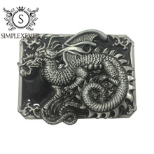 Chinese Style Dragon Belt Buckles for Men As Jeans Gifts, Mens Belt Buckle Head Dropshipping