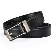 Fashion Luxury Brand Gentleman Belt Men's Classic Cowskin Belt Vintage Casual Genuine Leather Basic Business Male Black Belts