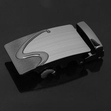 Fashion Men's Business Alloy Automatic Belt Buckle Unique Men Plaque Belt Buckles for Ratchet Men Apparel Accessories