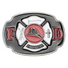 Fireman  fighter Belt buckle Belt DIY Components homemade handmade belt Accessories Fire truck waistband buckle