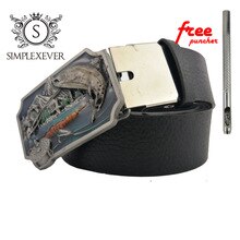 Fishing Zinc Alloy Leisure Belt Buckle for Men Fish Design Metal Belt Buckle with Leather Belt As Birthday Gifts