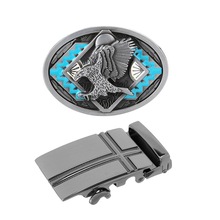 High quality zinc Alloy Brand Luxury Men's Belt Buckle Men pin Buckle Brand Designer Leather Waistband Buckles No Belt