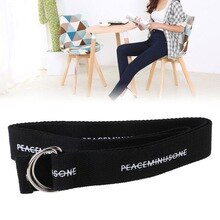 Hot Sale Waist Belt Canvas Nylon Fashion Adjustable Casual Trouser Jeans Buckle