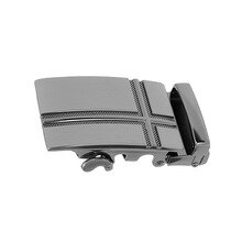 Men Alloy Automatic Belt Buckle Leather Belts Waist Ratchet Business Waistband Buckles Belts for Belt Accessories