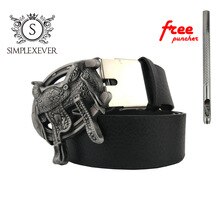 Men's Belt Buckle Equestrian Competition Cowboy and Cowgirl Metal Tool Western Buckles with Belt Dropship