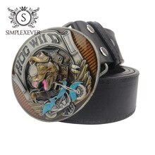 Men's Novelty Pig Belt Buckle Metal Oval Animal Style Belt Buckles Cowboy Belt Buckle for 4cm Belt Cute Hebilla
