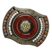 Men's Western Bohemia Indian Cowboy Buckle Vintage Belt Buckle Replacement Belt Strap