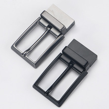 Mens Metal Reversible Belt Buckle Replacement Antique Pin Buckle Rectangular