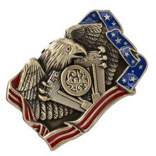 Novelty Western Cowboy Eagle Belt Buckle Retro Clothing Jewelry Replacements