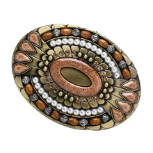 Rodeo Western Bohemian Boho Belt Buckle Novelty Indian Cowboys Jeans Buckles