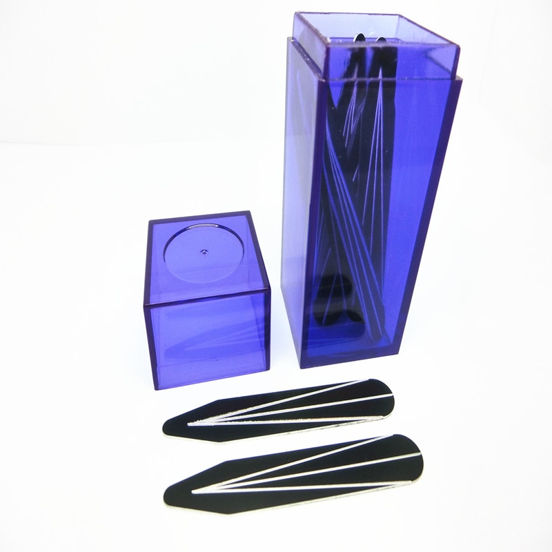 SHANH ZUN 10 Pcs Aluminum Collar Bones Good Quality for Mens Dress Shirt Black Texture