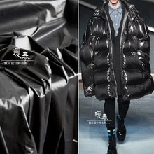 Thin down jacket fabric Bright coating windproof waterproof fashion clothes coat garment design fabric