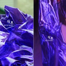 Transparent TPU Fabric waterproof Perspective clothes raincoat crystal bag plastic cloth DIY design fabric 0.2mm