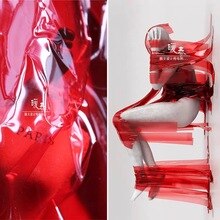 Transparent waterproof liquid film TPU Fabric perspectivity clothes raincoat crystal bag plastic cloth designer fabric PVC