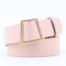 Trapezoidal Buckle Female Belt Basic Luxury Brand Women's Belt Fashion Windbreaker Waistband Belts For Women 2020 Dress Belts