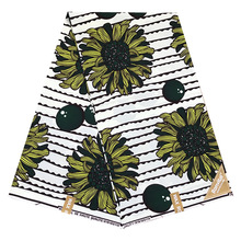 Wholesale price High Quality African prints fabric 2020 Ankara wax real wax Nigerian wax 6 yards/pcs 100% cotton