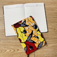 african accessories ankara Notebook A5 Planner Agenda Diary Hard Cover Yearly Monthly Planning Papers Journal Notebook Daily Mem