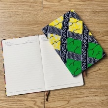 african accessories ankara Notebook Planner Agenda Diary Hard Cover Yearly Monthly Planning Papers Journal Notebook Daily Mem
