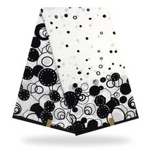 guaranteed real dutch wax block prints in dutch wax 100% cotton 6YARD/lot african dutch wax blue nigerian ankara fabric