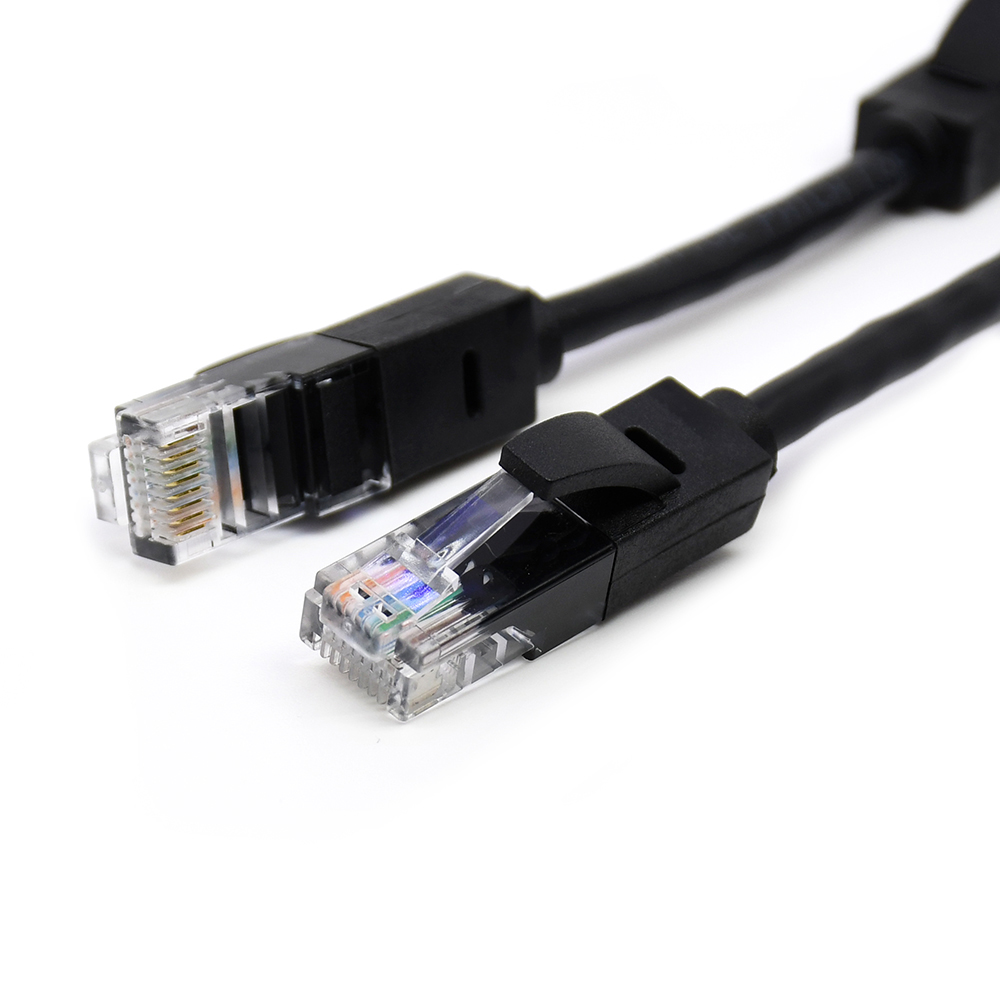 15cm 0.5Ft cat 5e Cable Lan cable High Speed RJ45 Network Router Computer Cable Black
