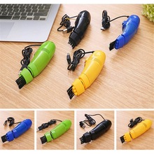 1pc USB Keyboard Cleaner PC Laptop cleaner Computer Vacuum Cleaning Kit Tool Remove Dust Brush Home Office desk
