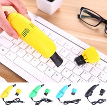 2019 Useful Mini Computer Vacuum USB Keyboard Brush Cleaner Laptop Brush Dust Cleaning Kit Household Cleaning Tool